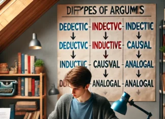 Liste mit allen Argumenttypen