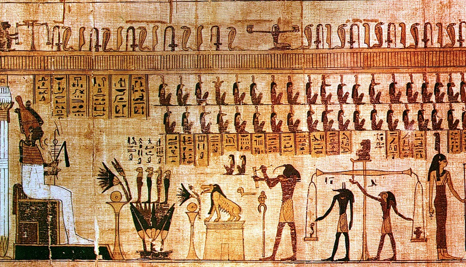 In Ägypten hatte die Feder eine religiöse Bedeutung