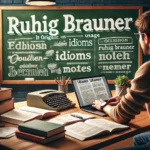 Ruhig Brauner – woher kommt diese Redensart