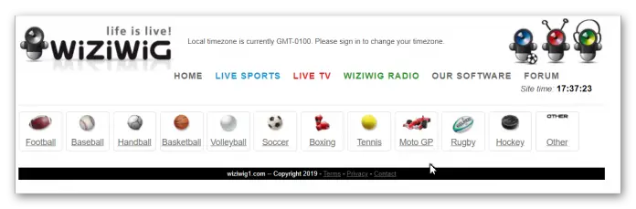 wiziwig tv live cricket