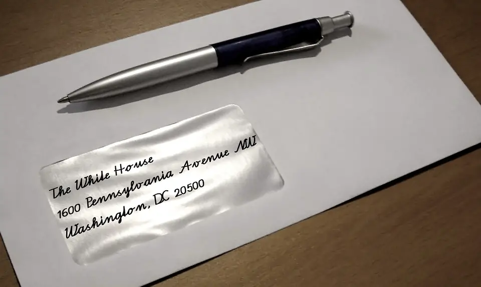 Wohin kommt der Absender & der Empfänger beim Brief?