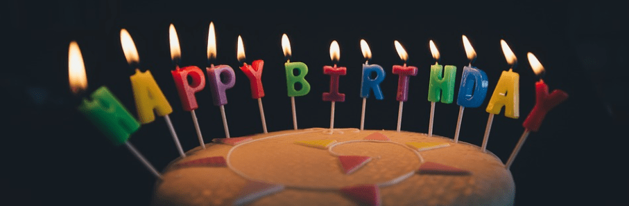 Happy Birthday nachträglich auf Englisch wünschen