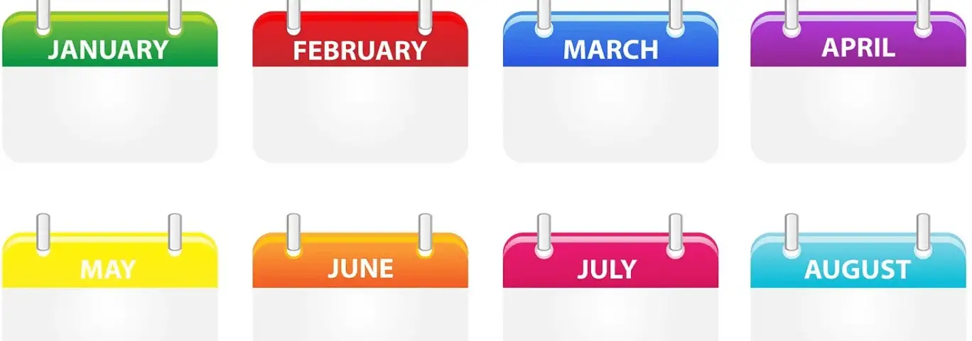 Monate, Tage & Jahreszeiten auf Spanisch