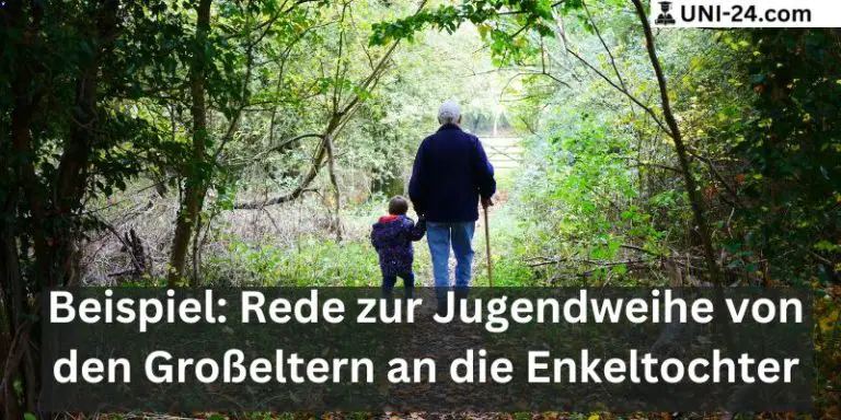 Rede Zur Jugendweihe Von Den Eltern uni-24.de
