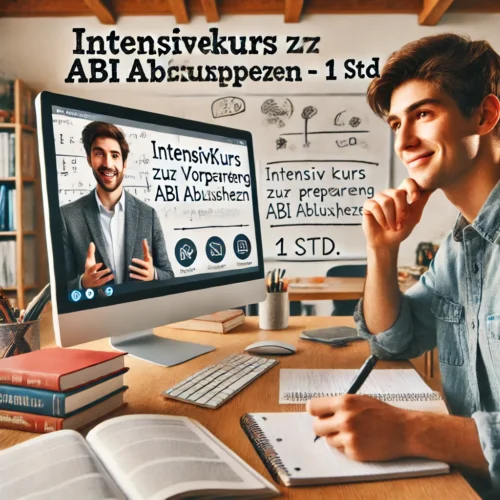 Intensivkurs zur Vorbereitung auf Abi Abschlussprüfung - 1 Std.