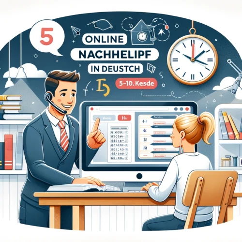 Online Nachhilfe in Deutsch 5-10. Klasse 1 Std.