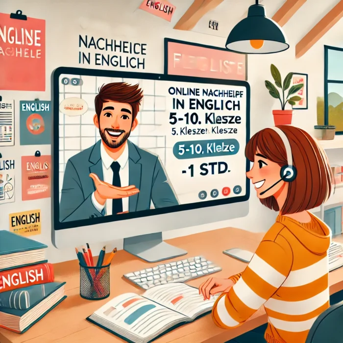 Online Nachhilfe in Englisch für die 5.-10. Klasse - 1 Stunde